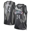 NBA Brooklyn Nets Trikot Cam Thomas Nike 2024-25 City Edition Grau Swingman - Herren